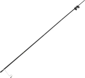 Adjustable Camping Light Hanger Aluminum Alloy Portable Lantern Pole Double Hooks for Outdoor Tent Hiking