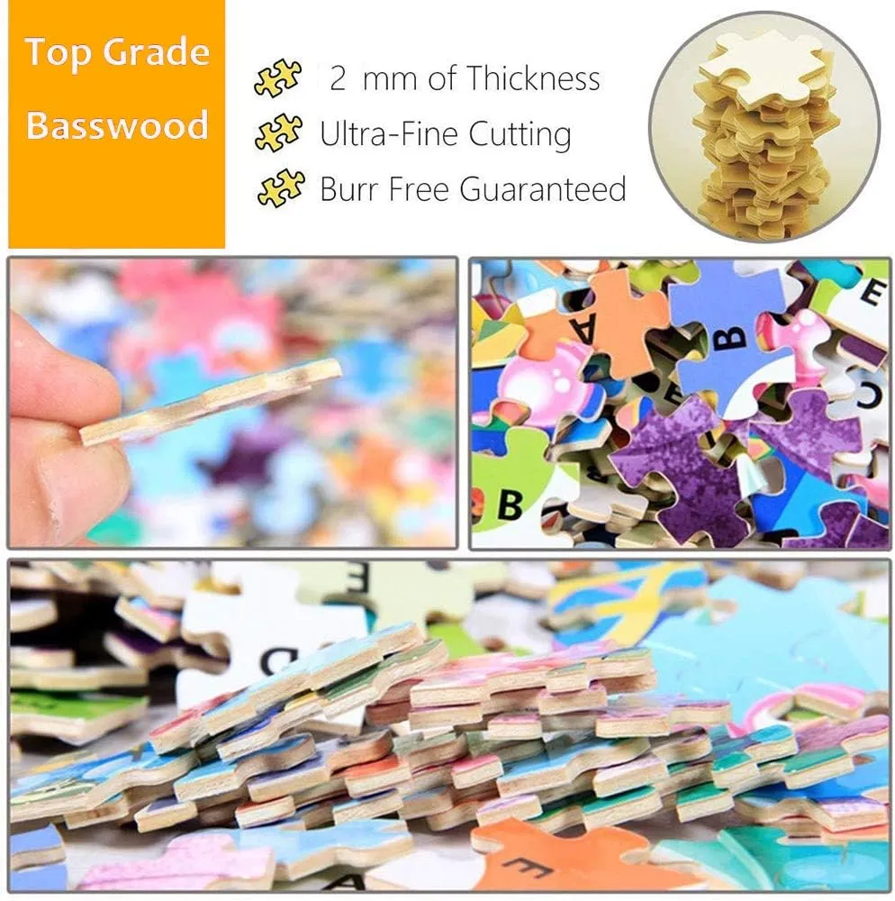 Adult Family Entertainment Puzzles, Trains in The Snow, Home Wall Decoration Paintings, Educational Toys, IQ Challenge, 500/1000/1500/2000 Pieces