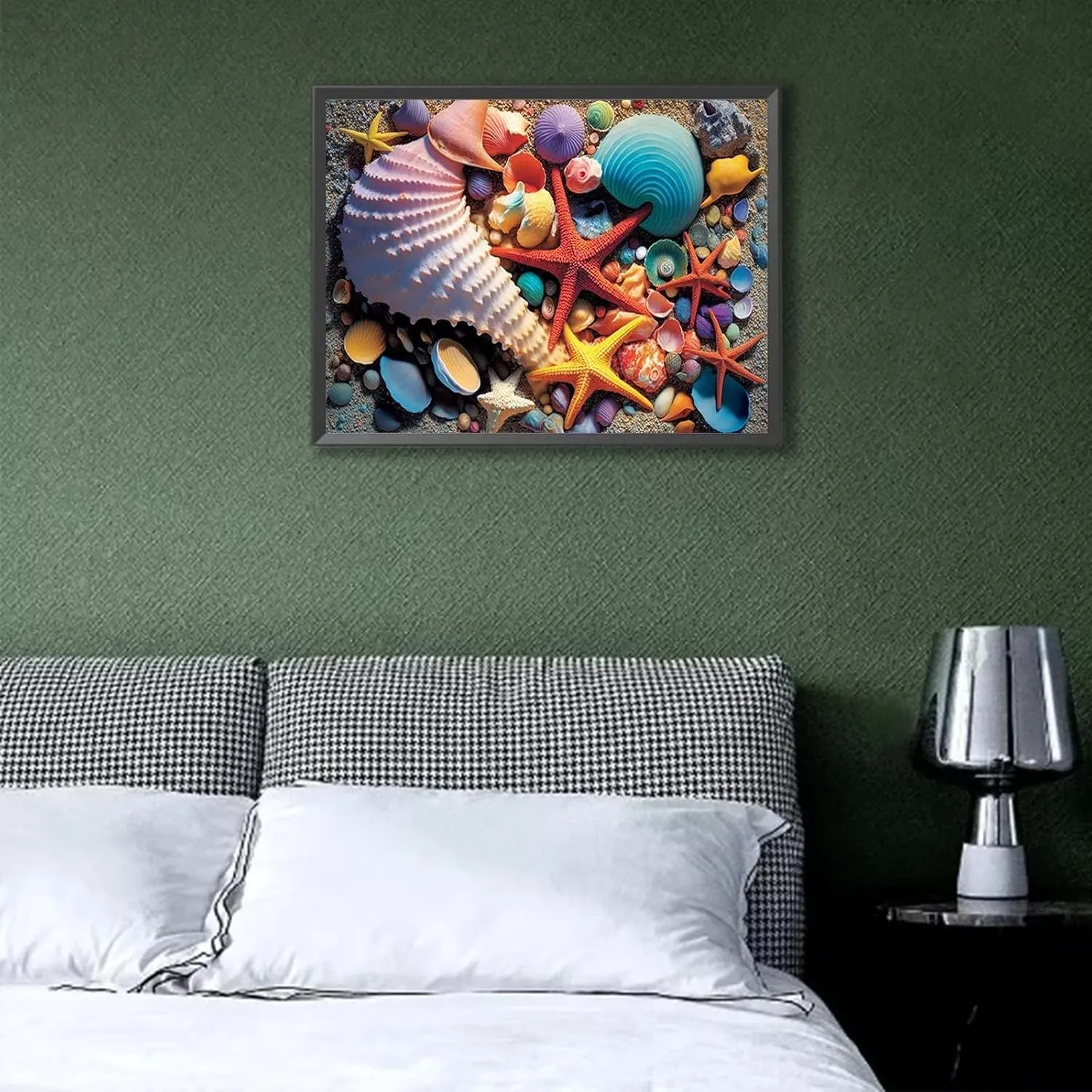 Adult Jigsaw Puzzle Challenge, 500 Jigsaw Piece Puzzle Intellectual Exercise Educational Gift, Home Decor Improve Hands-on Skills-Cartoon Colorful Fish