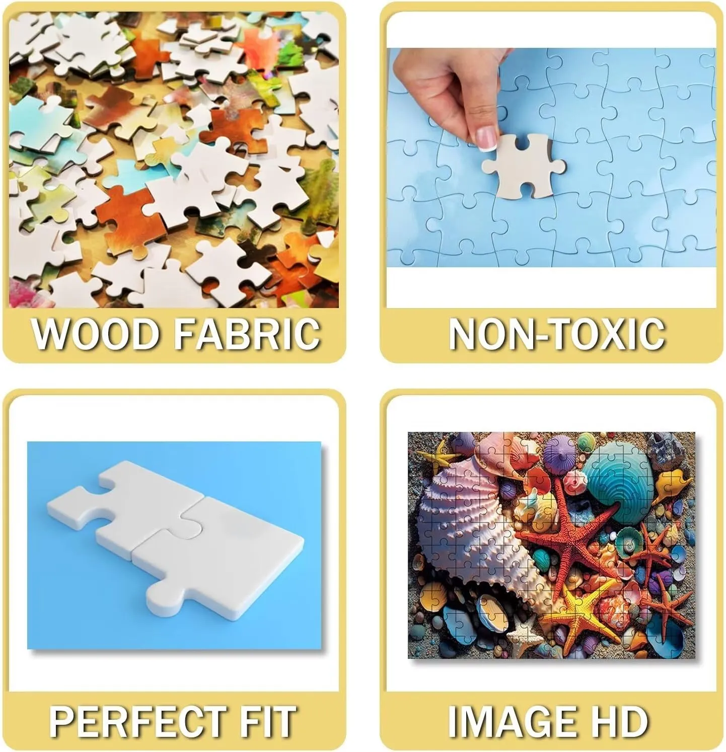 Adult Jigsaw Puzzle Challenge, 500 Jigsaw Piece Puzzle Intellectual Exercise Educational Gift, Home Decor Improve Hands-on Skills-Cartoon Colorful Fish