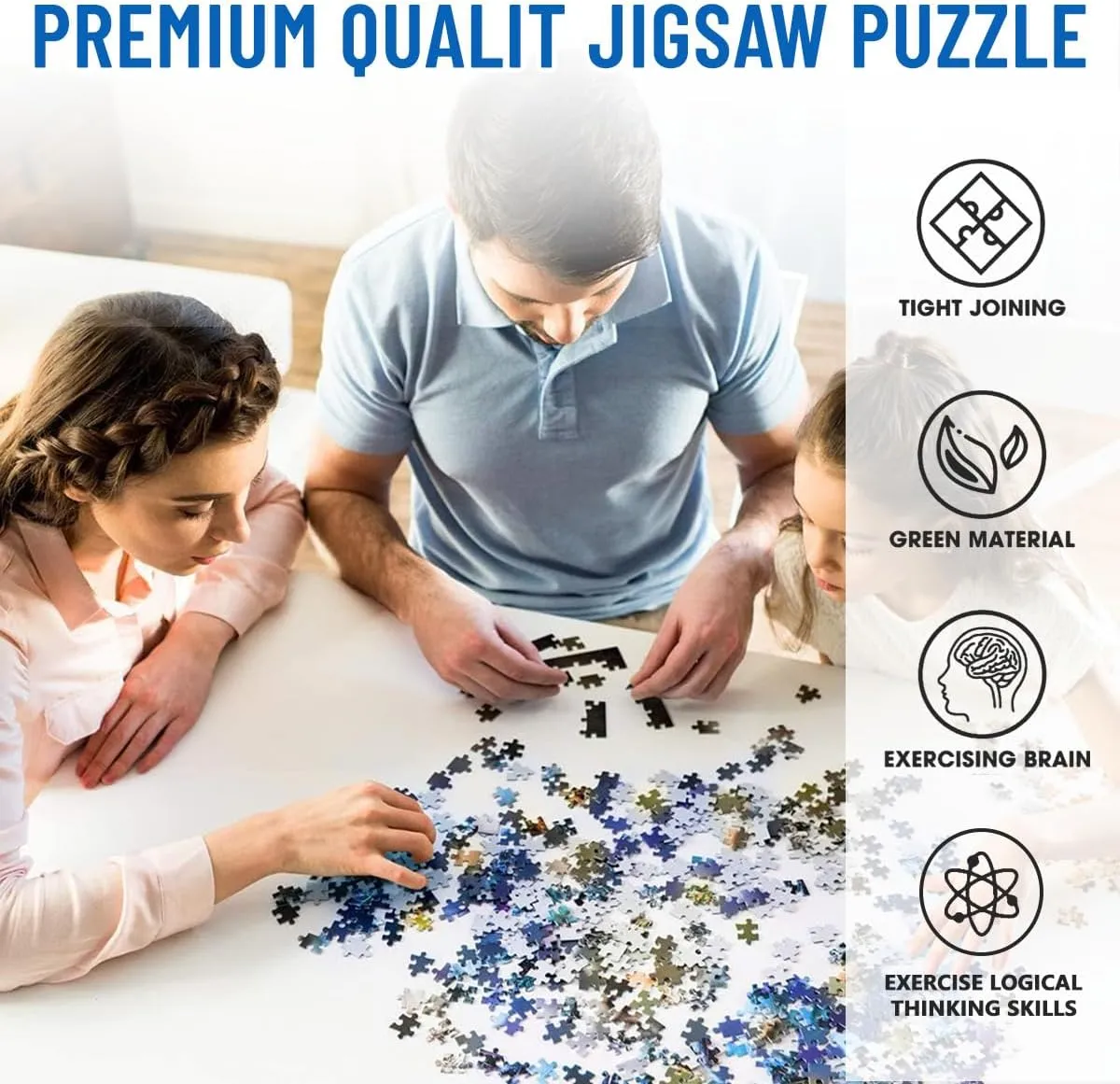 Adult Puzzle 1000 Pieces Grassland Large Educational Family Entertainment Toys for Adults