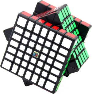 Ahyuan 7x7 Speed Cube 7 by 7 Speed Cube 7x7x7 Magic Cube Puzzle Game Toy Black for Teenagers and Adults