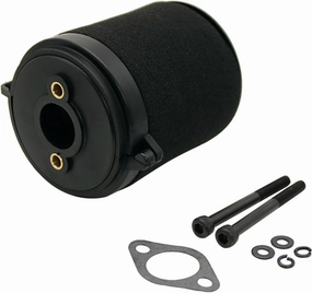 Air Filter Set with Screw Gasket for 1/5 HPI ROFUN BAHA King Motor ROVAN BAJA 5B 5T 5SC Zenoah CY 23cc~71cc Engine Rc Car Parts (Black)