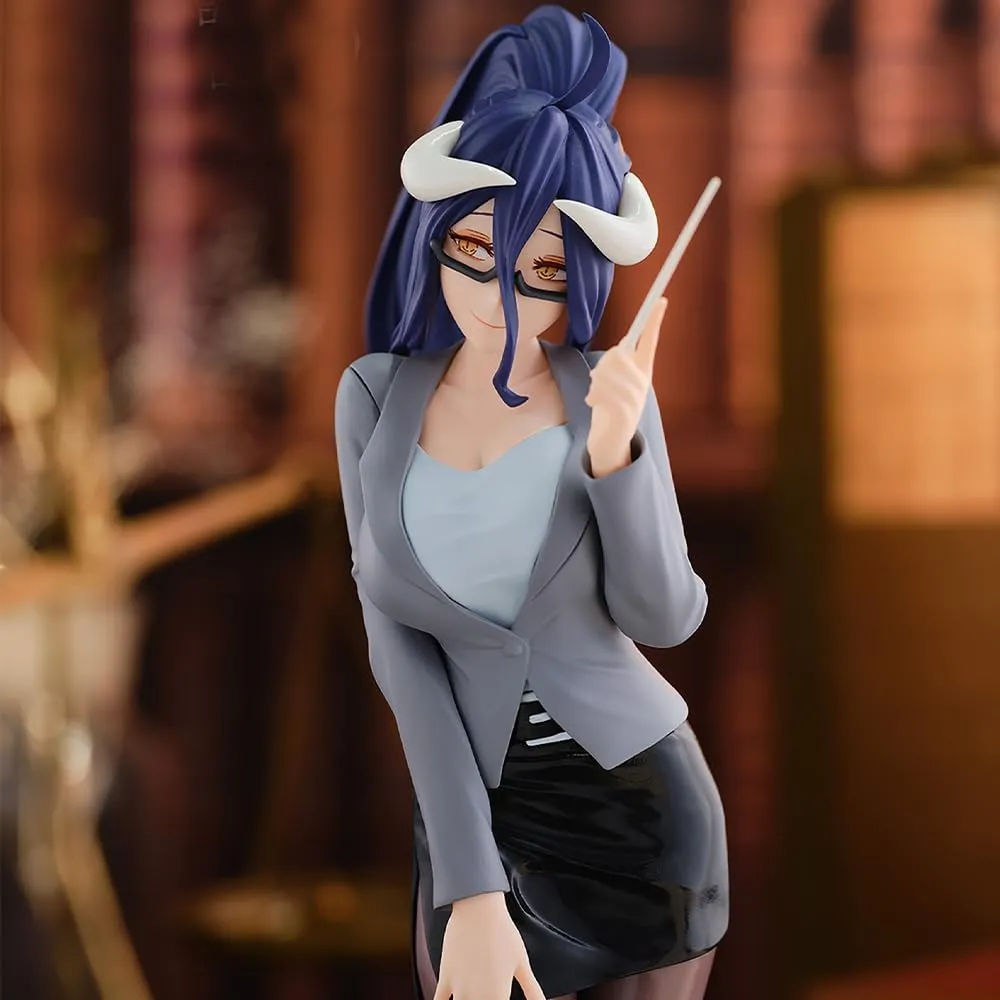 Albedo Figure Anime Albedo Action Figure Anime Shalltear Figure Collectible Desktop Ornaments