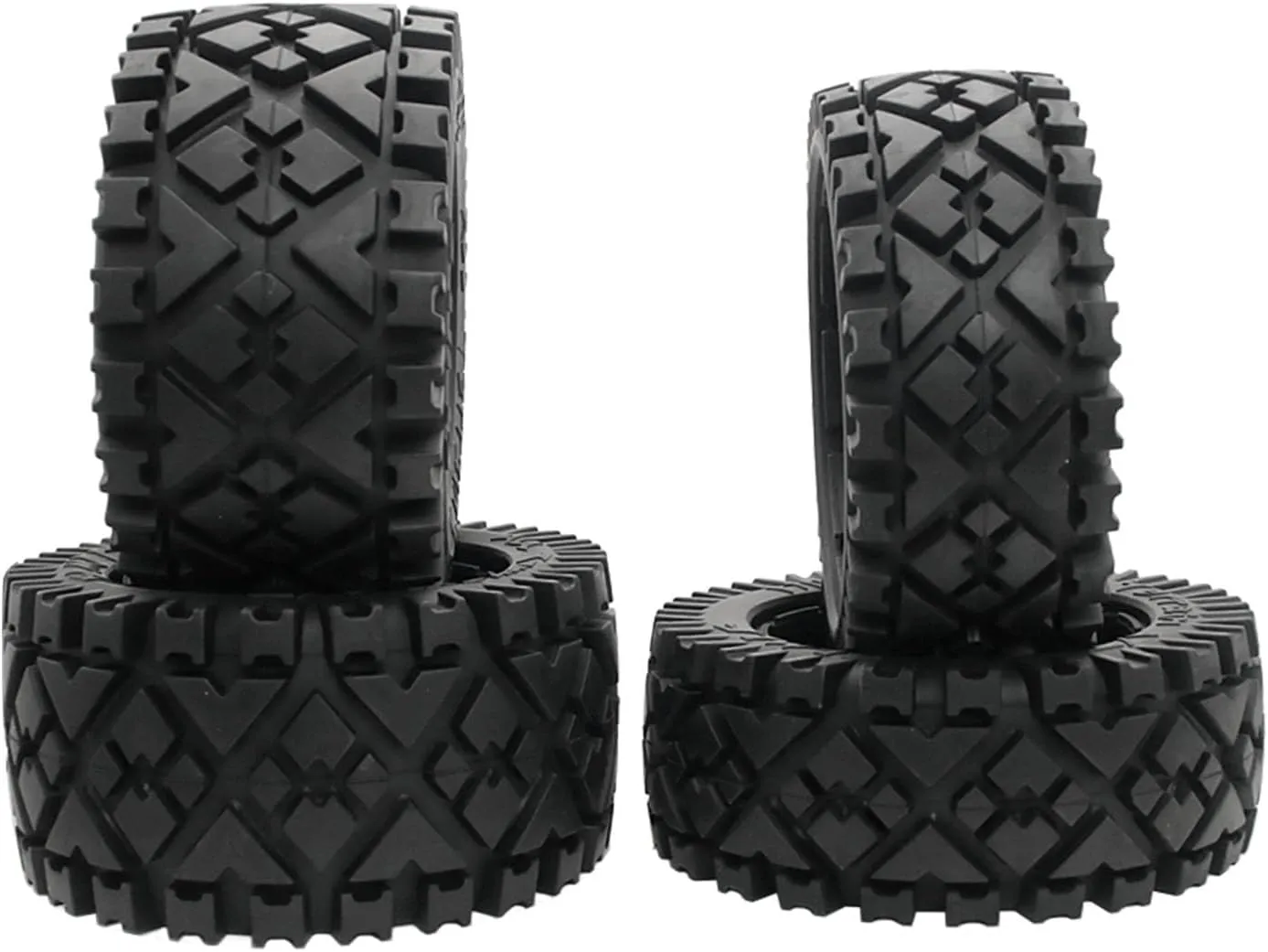 All Terrain Wheel Tires Front Rear Tyre Skin for 1/5 HPI ROFUN BAHA ROVAN KM Baja 5B SS Buggy Truck Rc Car Parts
