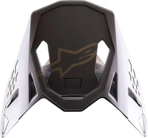 Alpinestars 8982723-839-OS: S-M10 Le Squad 23 Visor Dark Brown/Kangaroo Gold Os