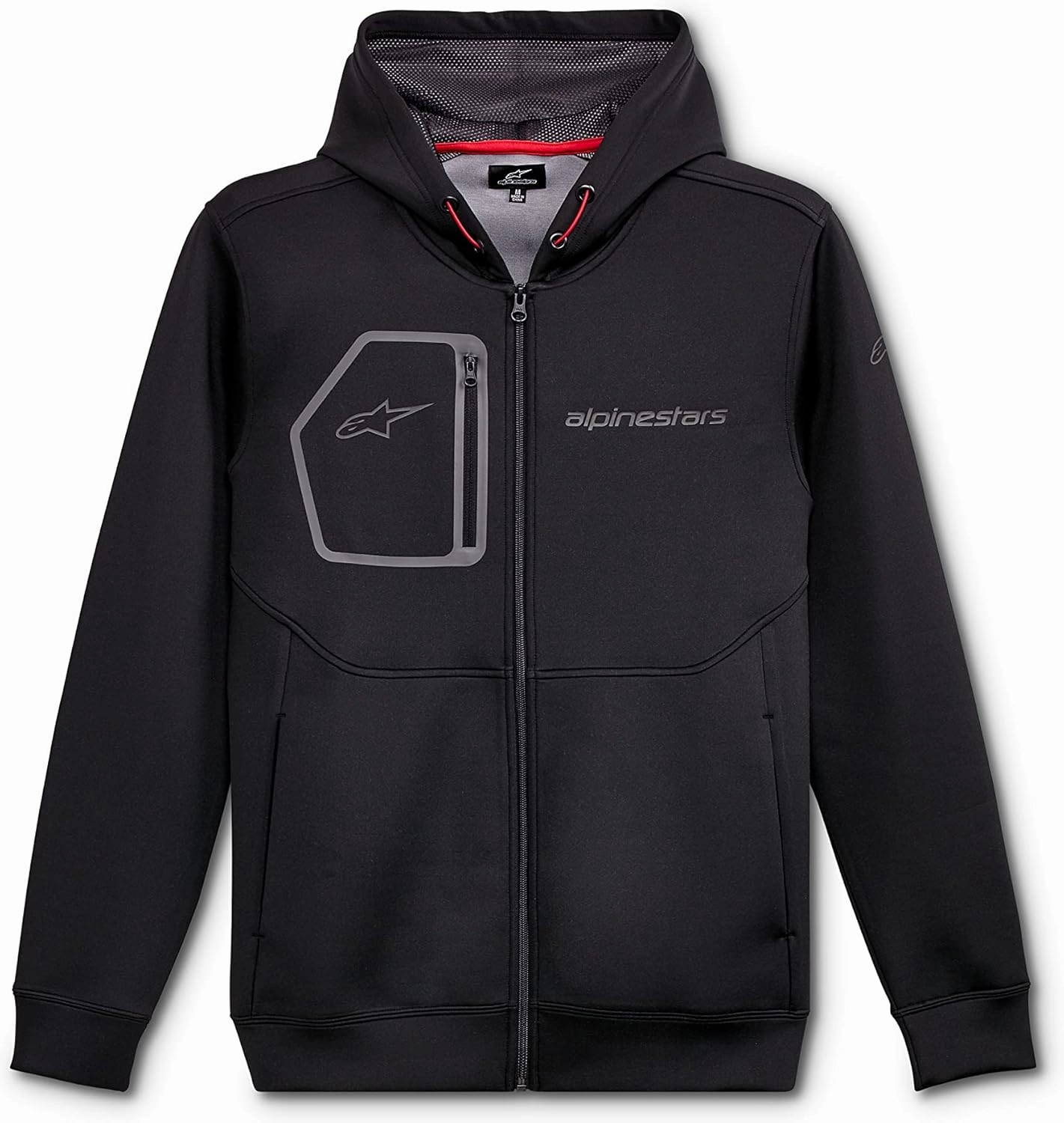 Alpinestars 1212-53020-10-M: Convex Tech Fleece Black Md
