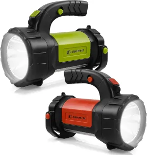 AlpsWolf Flashlights Rechargeable, LED Camping Lantern with 800LM, 3600 Capacity Battery Powered, Portable Bright Camping Light for Emergency, Outdoor Hiking, Power Outages