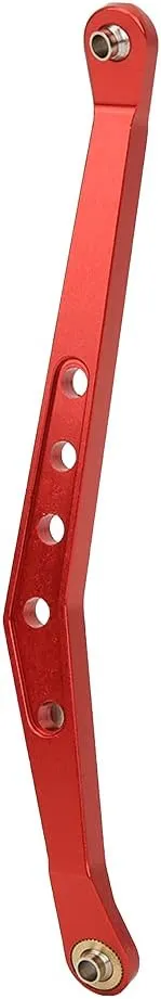 Aluminium Alloy Upper Suspension Links, RC Car Accessory for 1/10 Axial 90018 Crawler, Easy Install, Flexible Sturdy, Replaces Old Parts, Extends Toy Car Life, CNC Mach (Red)