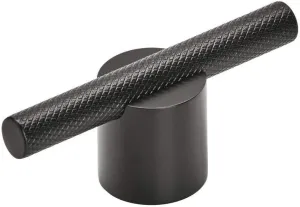 Amerock | Cabinet Pull | Matte Black | 5/8 inch (16 mm) Center to Center | Transcendent | 1 Pack | Drawer Pull | Drawer Handle | Cabinet Hardware