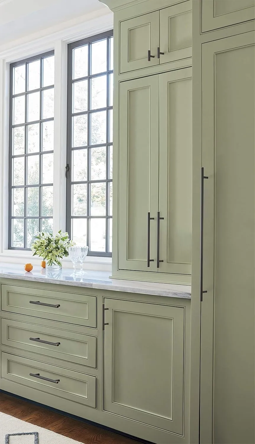 Amerock | Cabinet Pull | Oil Rubbed Bronze | 3 inch (76 mm) Center to Center | Bar Pulls | 10 Pack | Drawer Pull | Drawer Handle | Cabinet Hardware