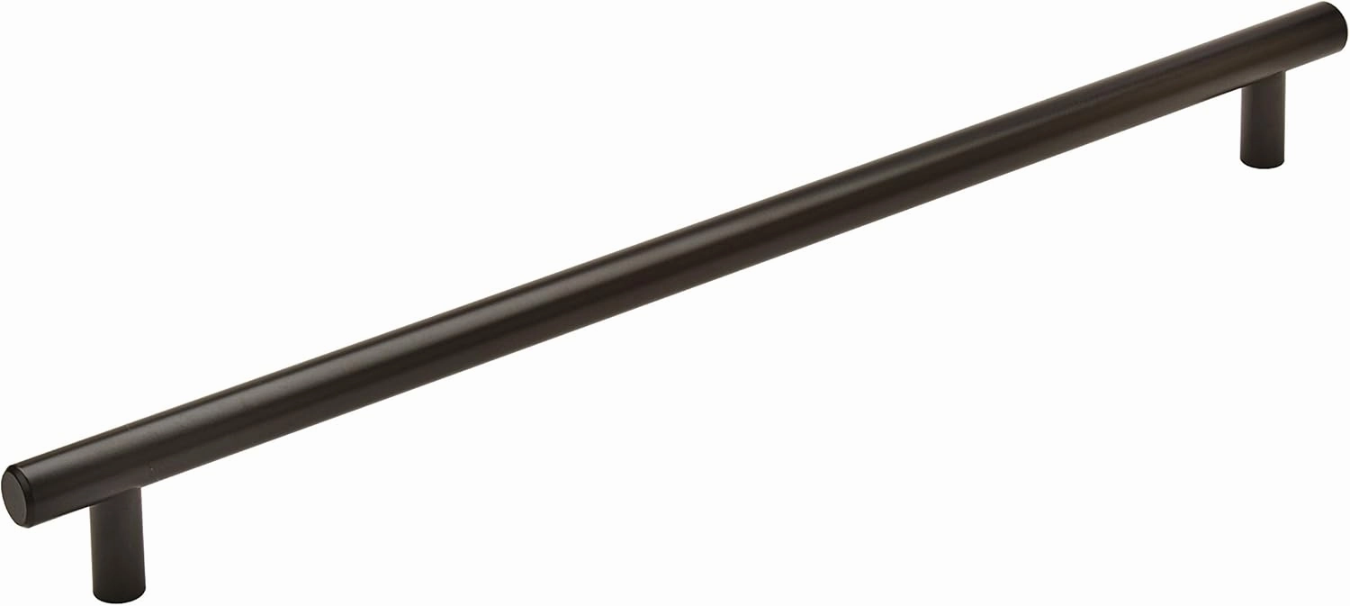 Amerock | Appliance Pull | Black Bronze | 18 inch (457 mm) Center to Center | Bar Pulls | 1 Pack | Drawer Pull | Drawer Handle | Cabinet Hardware
