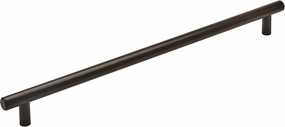 Amerock | Appliance Pull | Black Bronze | 18 inch (457 mm) Center to Center | Bar Pulls | 1 Pack | Drawer Pull | Drawer Handle | Cabinet Hardware