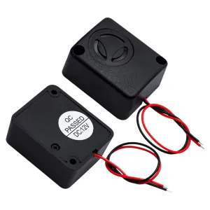 Anti-Theft Car Burglar Alarm 6/12/15V 120Db Active High Decibel Buzzer Safe Box Burglar Alarm Car Accessories Qsi-4840