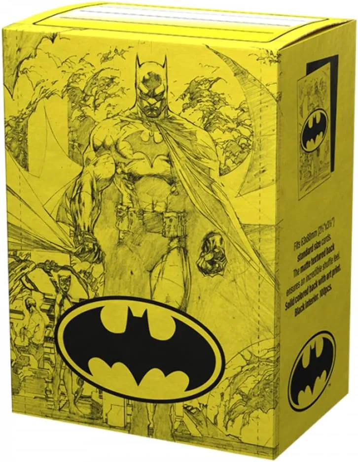 Arcane Tinmen Dragon Shield Sleeves – Limited Edition Matte Dual Art: Batman Core 100CT - MTG Card Sleeves are Smooth & Tough - Compatible with Pokemon & Magic The Gathering Card Sleeves (AT-16033)