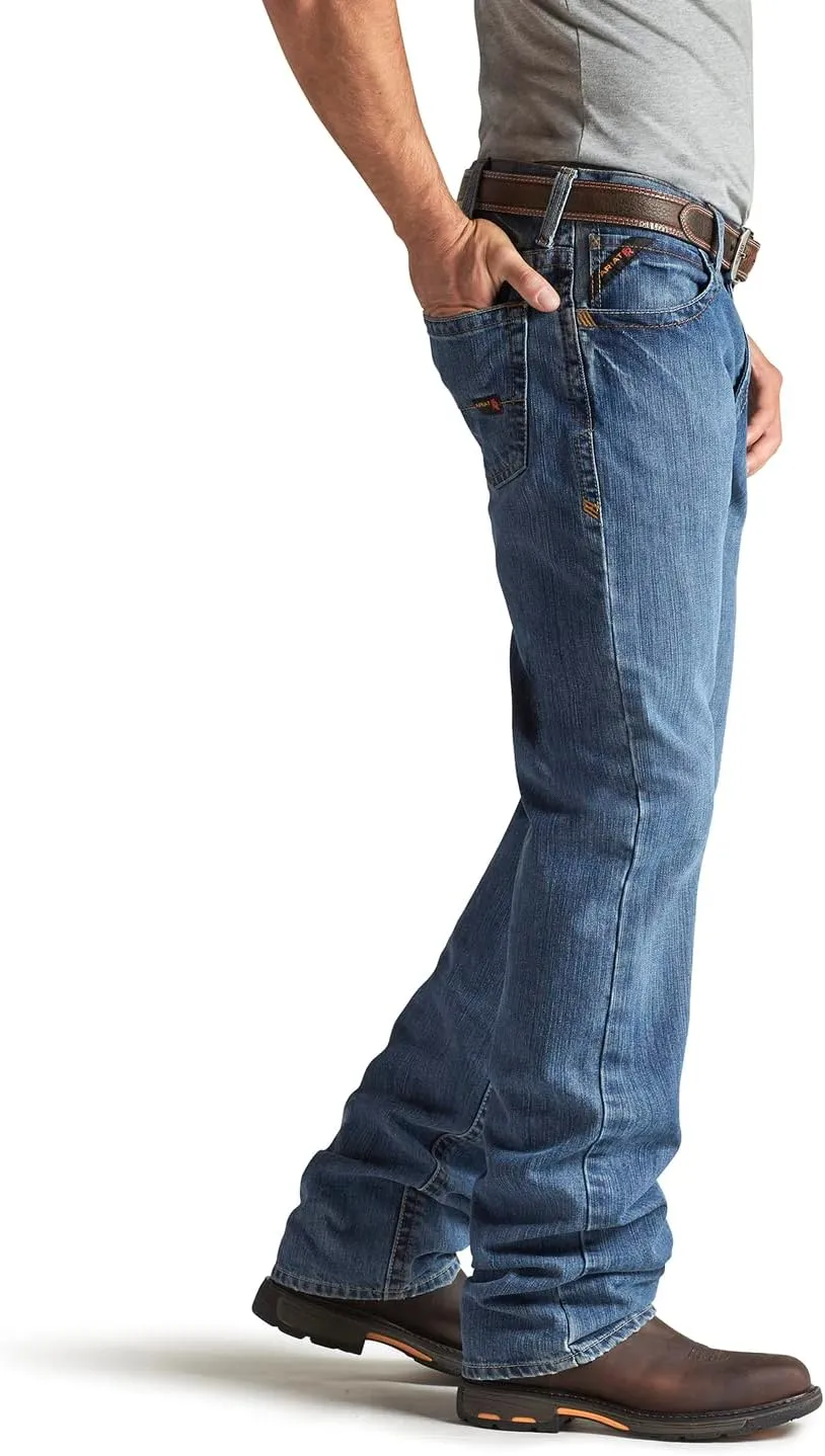 Ariat Men's FR M3 Loose Basic Stackable Straight Leg Jean