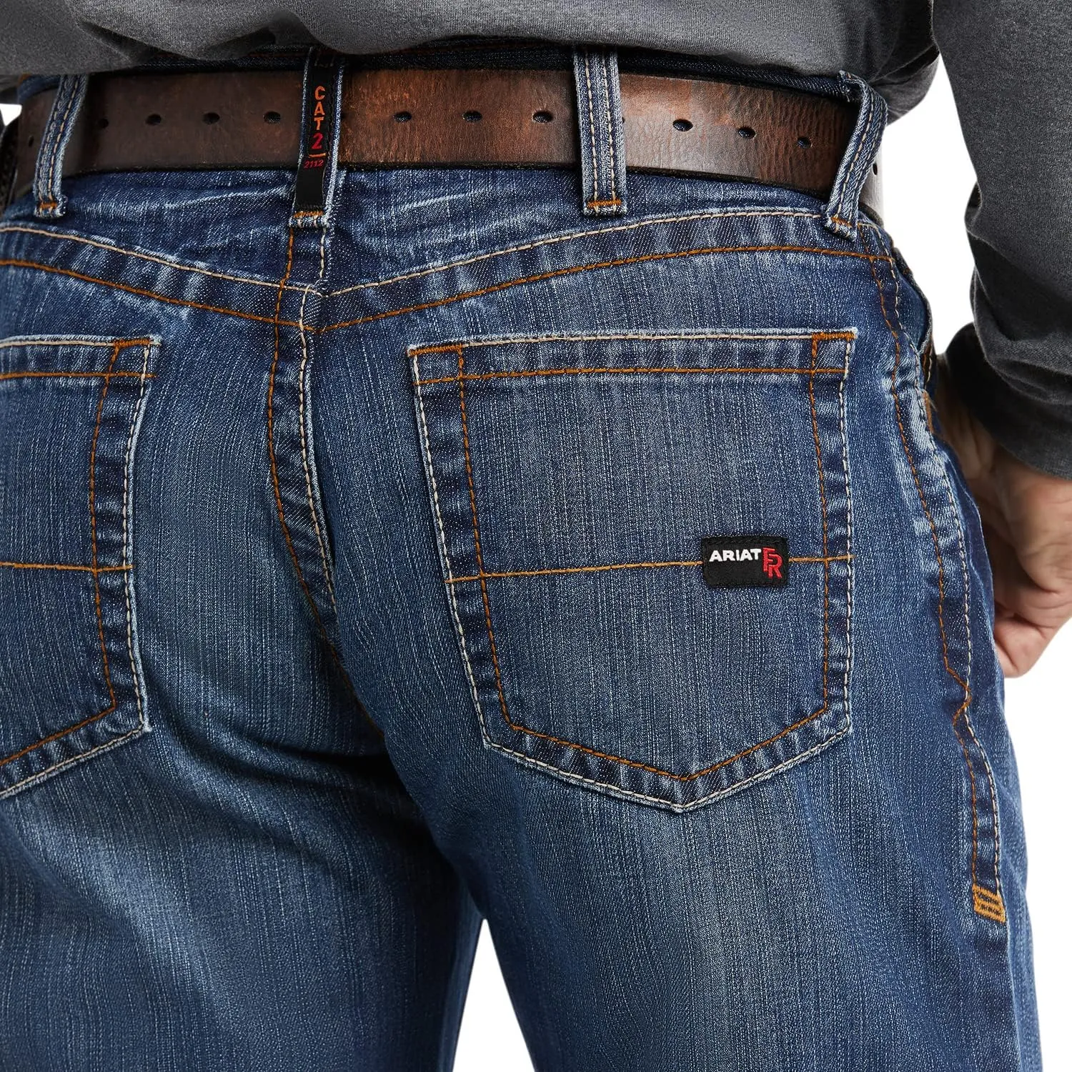 Ariat Men's FR M3 Loose Basic Stackable Straight Leg Jean
