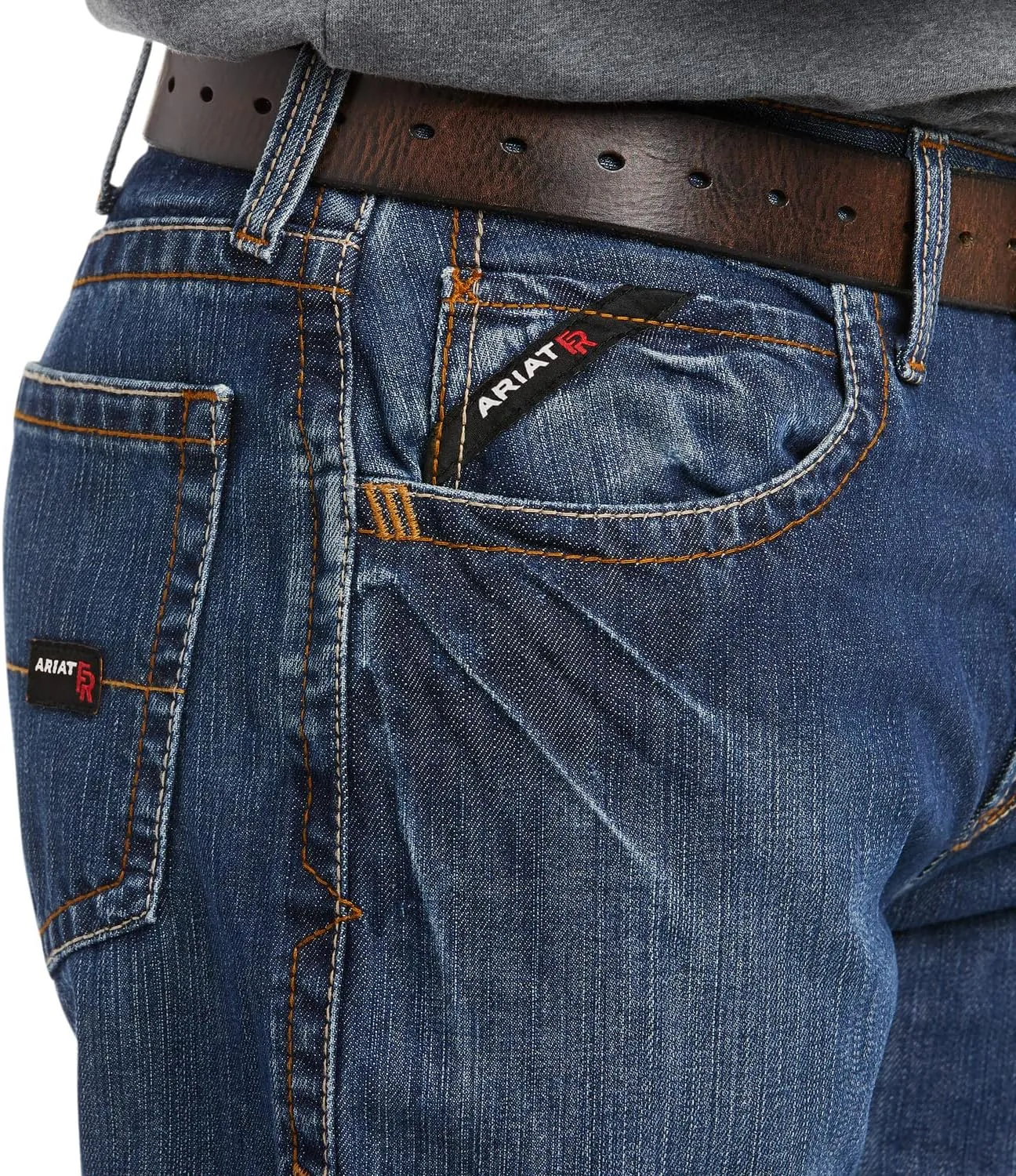 Ariat Men's FR M3 Loose Basic Stackable Straight Leg Jean