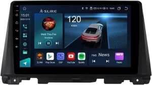 ASURE 10.1 inch Car Stereo Radio Upgrade for Kia Optima K5 JF 2016-2020,8Core 4 64G Android Car GPS Navigation Unit with Wireless Carplay,Android Auto,SWC,1280x800 Touchscreen Multimedia Video Player