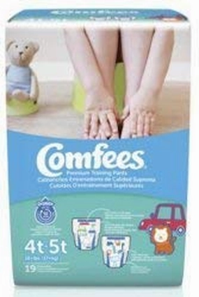 ATTENDS Youth Training Pants Comfees Pull On 4T-5T Disposable (#CMF-B4, Sold Per Case)