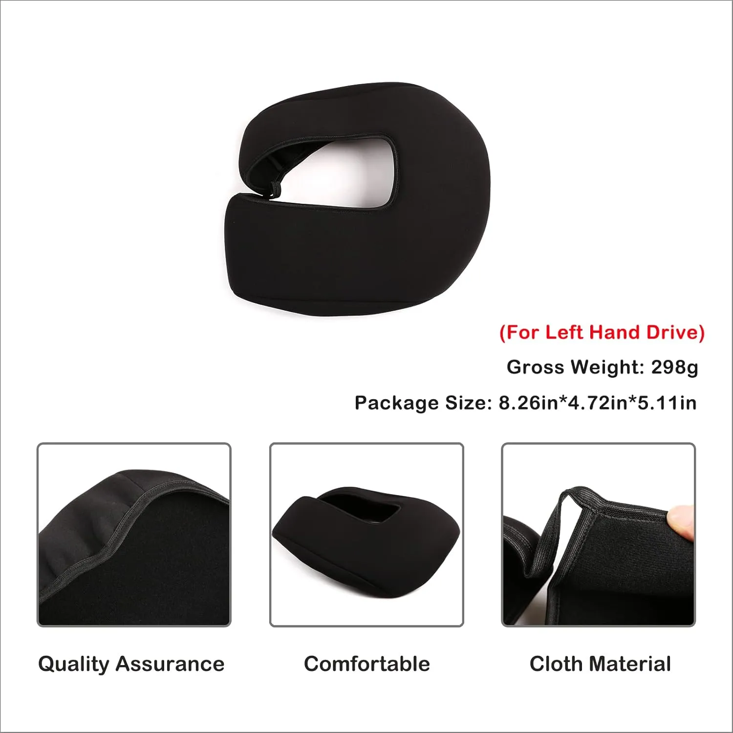 Aunginsy Car Armrest Seat Box Cover Protector Compatible with Toyota Tundra 2007-2020 Center Console Lid Protector Cover Armrest Box Cover Customized Cloth Material Interior Accessories