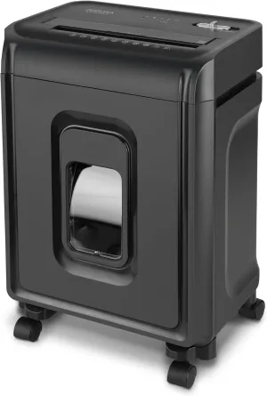 Aurora AU1035XA 10-Sheet Crosscut Paper/Credit Card Shredder with 4-Gallon Pullout Wastebasket