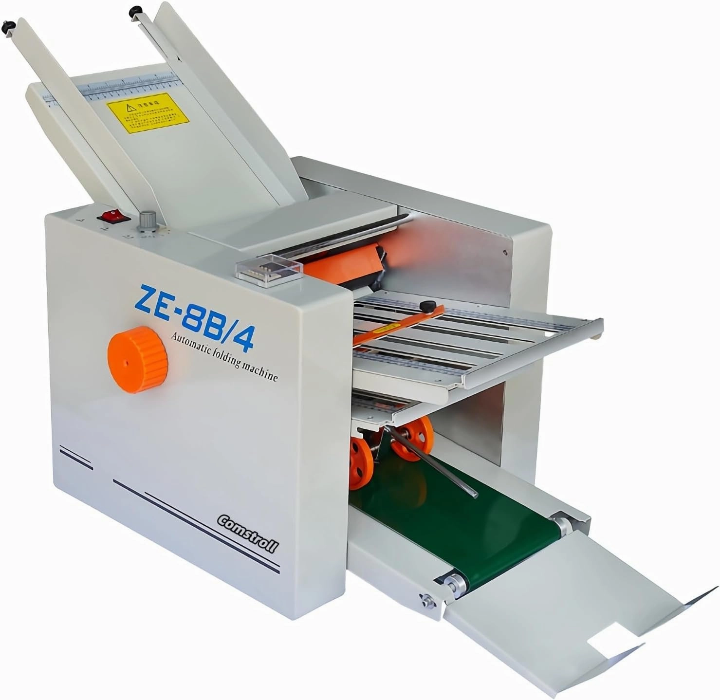 Automatic Paper Folding Machine,4 Folding Plates,12 Fold Types: Z-Fold,Half-fold,Letter Fold,Cross Fold,Baron Fold,Right-Angle Fold,Double Parallel Fold etc. (4 Folding Plates)