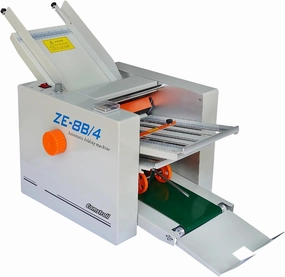 Automatic Paper Folding Machine,4 Folding Plates,12 Fold Types: Z-Fold,Half-fold,Letter Fold,Cross Fold,Baron Fold,Right-Angle Fold,Double Parallel Fold etc. (4 Folding Plates)