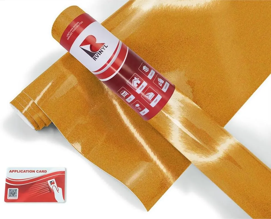 Avery Dennison V4000 Reflective Yellow 250-R - High Gloss Graphic Cast Film - 2ft x 2ft - Retroreflective Vinyl Sheet Roll for Wrap, Decals, Stickers and Signs
