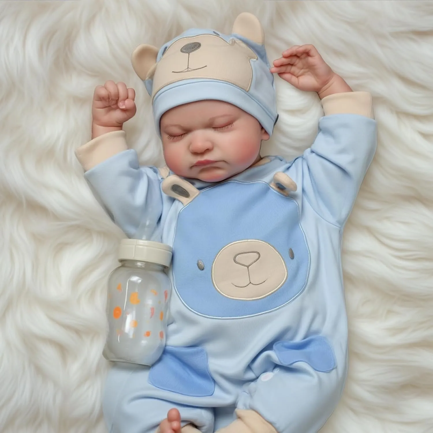 BABESIDE Reborn Realistic Baby Dolls - Loki 20 Inch Cute Soft Realistic Baby Doll Lifelike Newborn Baby Dolls with Accessories Reborn Baby Dolls for Kids Age 3 