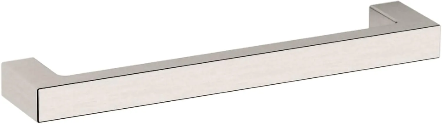 Baldwin 4407.BIN Contemporary 6 Inch Center to Center Handle Cabinet Pull from The Estate Collection - Satin Nickel