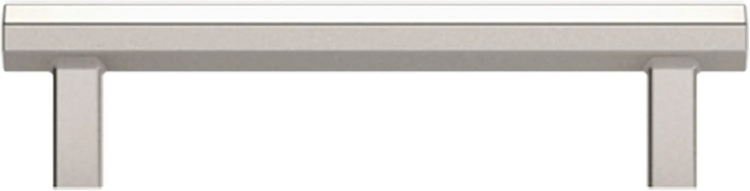 Baldwin 4417003BIN 4417.BIN Octagonal 4 Inch Center to Center Bar Cabinet Pull from The Estate Collection