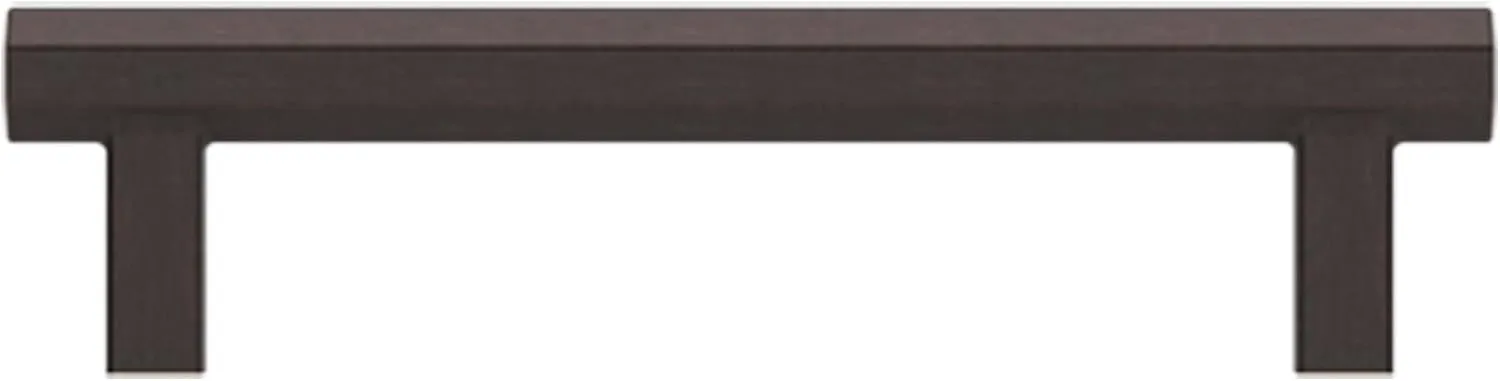 Baldwin 4417003BIN 4417.BIN Octagonal 4 Inch Center to Center Bar Cabinet Pull from The Estate Collection