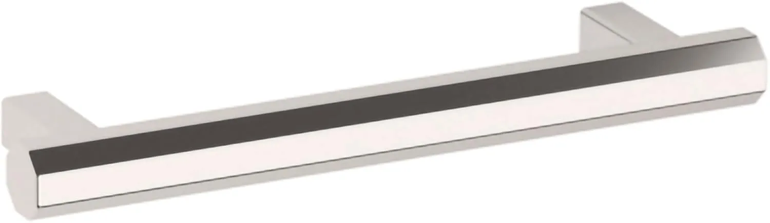 Baldwin 4417055BIN 4417.BIN Octagonal 4 Inch Center to Center Bar Cabinet Pull from The Estate Collection