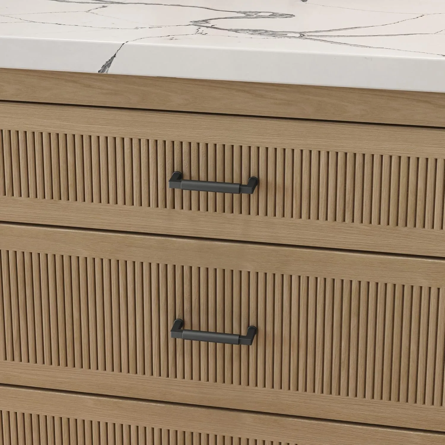 Baldwin 4431190BIN 4431.BIN Gramercy 4 Inch Center to Center Handle Cabinet Pull from The Estate Collection