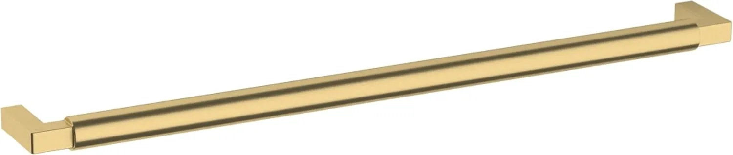 Baldwin 4433 Gramercy 12 Inch Center to Center Handle Cabinet Pull from The Estate Collection - Lifetime Satin Brass