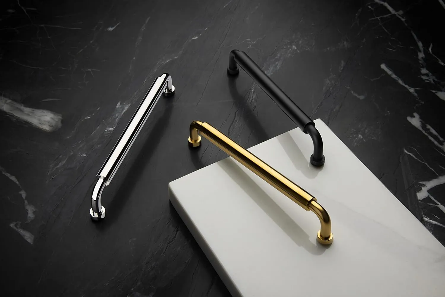 Baldwin 4486.BIN Hollywood Hills 6 Inch Center to Center Handle Cabinet Pull from The Estate Collection - Lifetime Polished Brass