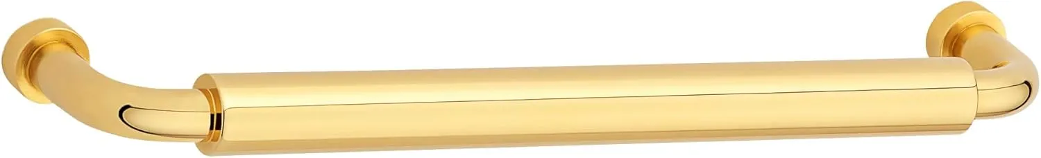 Baldwin 4486.BIN Hollywood Hills 6 Inch Center to Center Handle Cabinet Pull from The Estate Collection - Lifetime Polished Brass