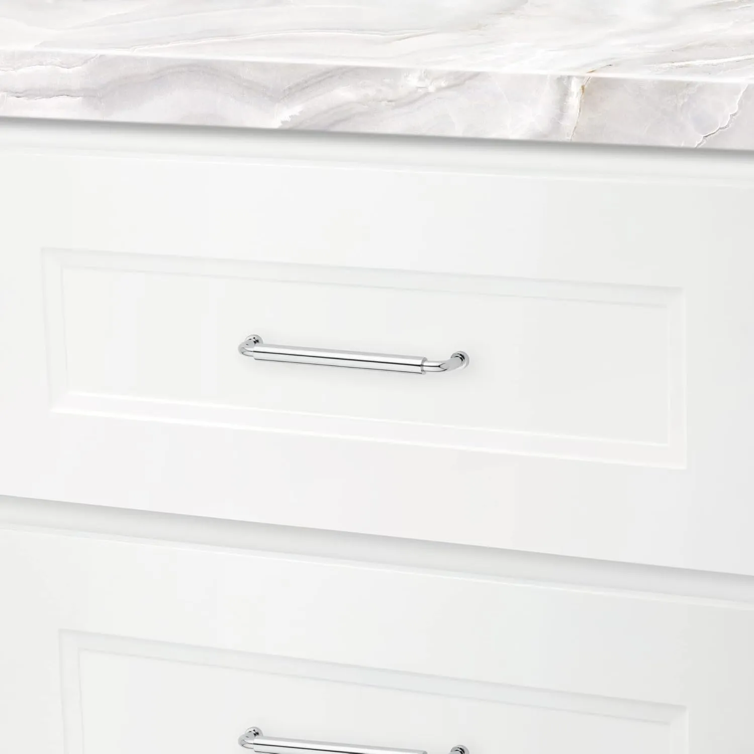 Baldwin 4486.BIN Hollywood Hills 6 Inch Center to Center Handle Cabinet Pull from The Estate Collection - Lifetime Polished Brass