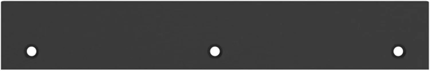Baldwin 4622.BIN Edge Pull 6 Inch Center to Center Finger Cabinet Pull from The Estate Collection - Polished Chrome