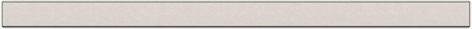 Baldwin 4622.BIN Edge Pull 6 Inch Center to Center Finger Cabinet Pull from The Estate Collection - Polished Chrome