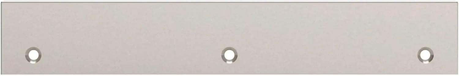 Baldwin 4622.BIN Edge Pull 6 Inch Center to Center Finger Cabinet Pull from The Estate Collection - Polished Chrome
