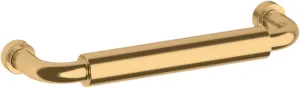 Baldwin Hollywood Hills Pull 4in (Non-Lacquered Brass)