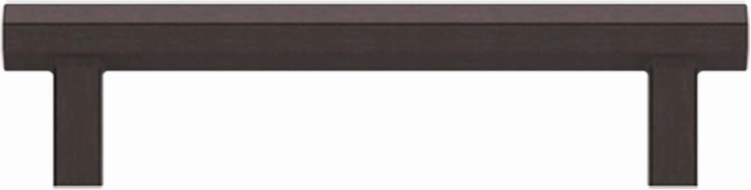 Baldwin 4417.BIN Octagonal 4 Inch Center to Center Bar Cabinet Pull from The Estate Collection - Satin Nickel