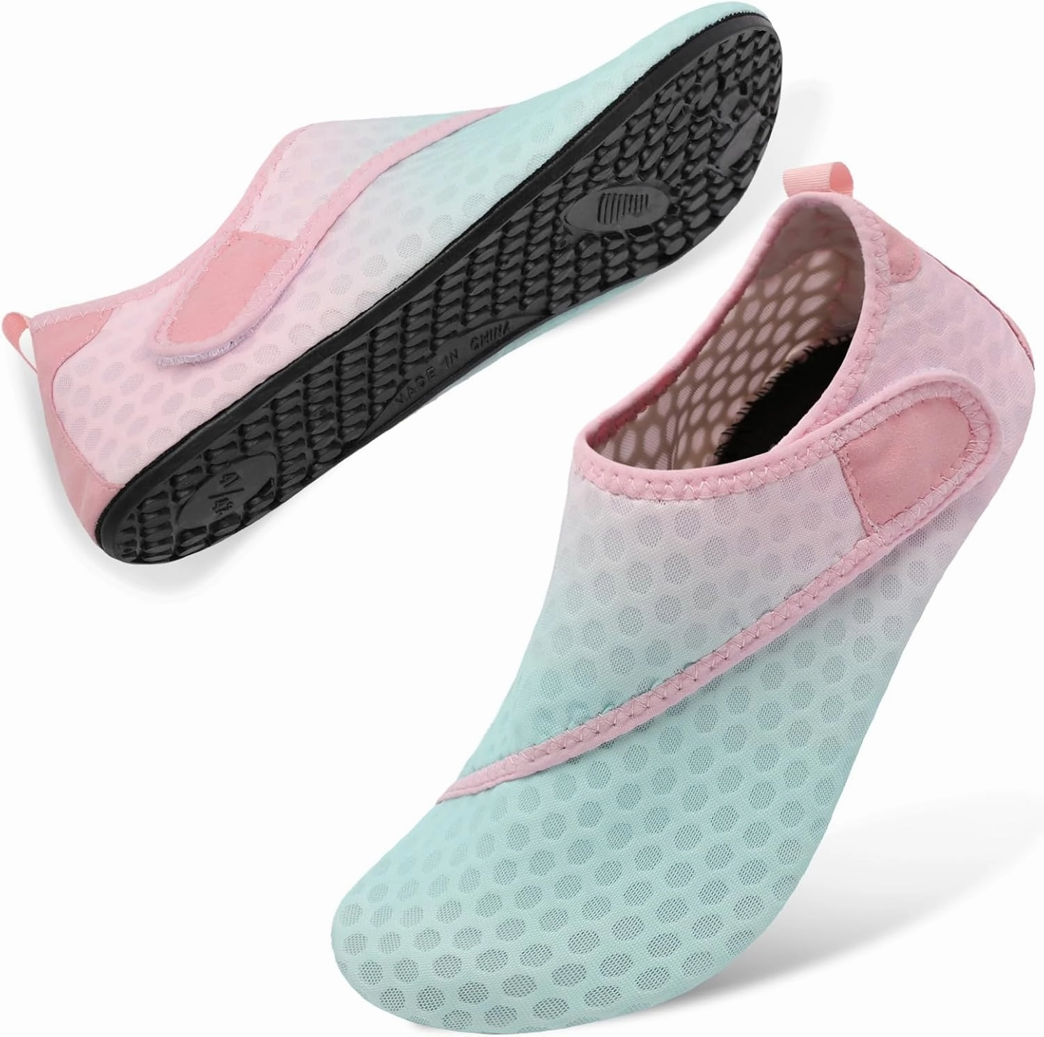 BARERUN Barefoot Water Shoes for Women Men Quick-Dry Aqua Socks for Swim Beach Pool Surf Yoga Boat Travel Non Slip Indoor Outdoor Walking Shoes