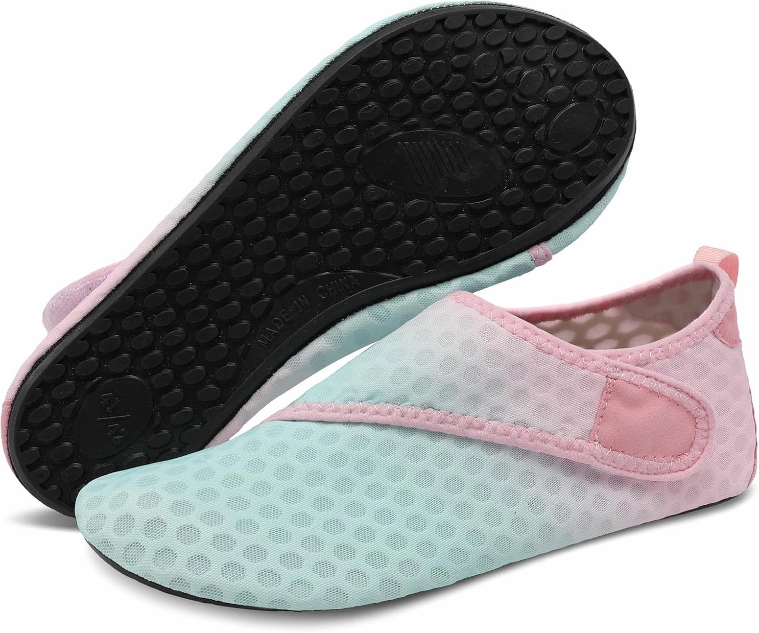 BARERUN Barefoot Water Shoes for Women Men Quick-Dry Aqua Socks for Swim Beach Pool Surf Yoga Boat Travel Non Slip Indoor Outdoor Walking Shoes