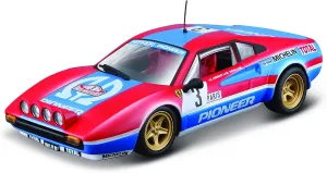 Bburago Ferrari Racing 308 GTB (1982) Super Car - 1:43 Scale - Incredibly Detailed Die-Cast Replica Collectible Model