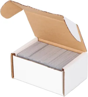 BCW 300 Count Trading Card Storage Box -10ct | Cardboard Organizer for Baseball, Basketball, Football Cards, MTG, Pokemon | Card Game Storage & Protection | Card Storage Box | Assembly Required
