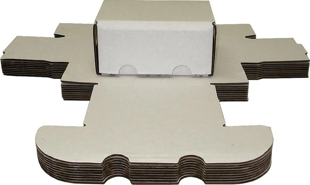 BCW 330 Count Trading Card Storage Box -10ct | Cardboard Organizer for Baseball, Basketball, Football Cards, MTG, Pokemon | Card Game Storage & Protection | Card Storage Box | Assembly Required