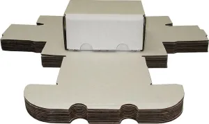 BCW 330 Count Trading Card Storage Box -10ct | Cardboard Organizer for Baseball, Basketball, Football Cards, MTG, Pokemon | Card Game Storage & Protection | Card Storage Box | Assembly Required